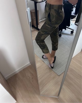 Pantalones Cargo Camuflaje Maje Talla S
