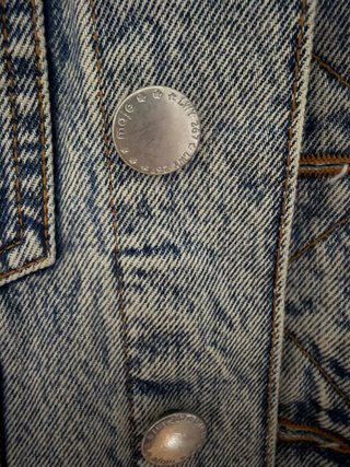 Chaleco vaquero Maje azul