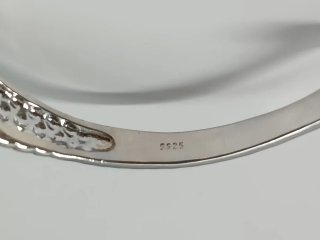 Pulsera Plata Diseño Peces Enfrentados