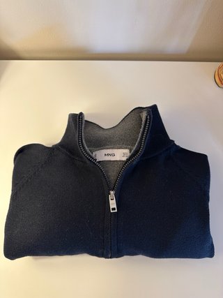 Jersey Mango cuello alto cremallera Talla S