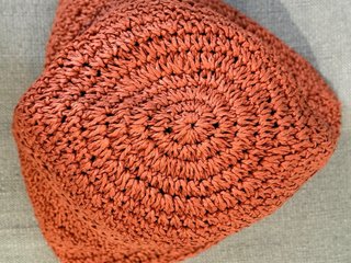 Gorro de verano tejido