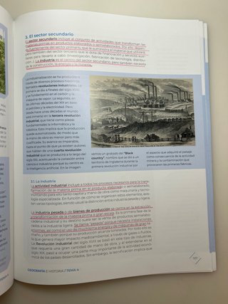 Libro geografía e historia 3 y 4 eso