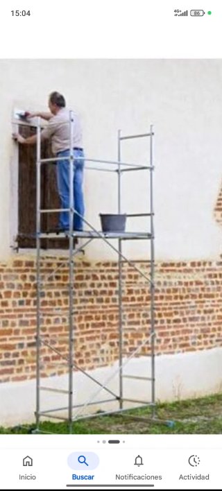 Andamio profesional alquiler 20eur dia