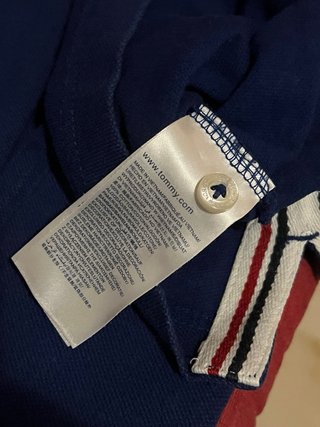 Polo Tommy Hilfiger Talla S Azul