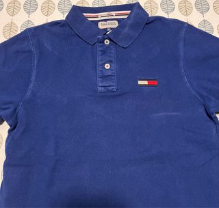Polo Tommy Hilfiger Talla S Azul