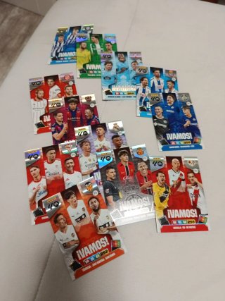 Panini Vamos Adrenalyn Cards