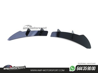 AÑADIDO DIFUSOR TRASERO VOLKSWAGEN GOLF 6 R20 2008-2012 NEGRO BRILLO