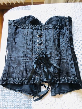 Conjunto sexy 4 piezas negro S