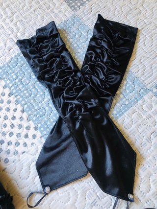 Conjunto sexy 4 piezas negro S