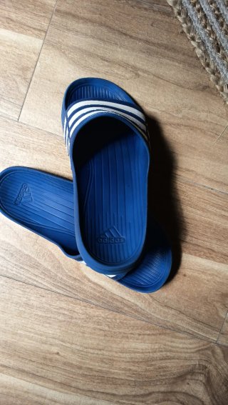 Ciabatte Adidas Blu e Bianche