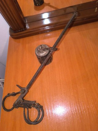 Balanza de hierro
