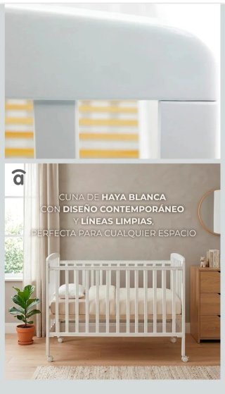 Cuna Asalvo Madera 120x60cm