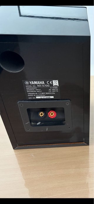 Pareja Altavoces Yamaha Monitor Negros