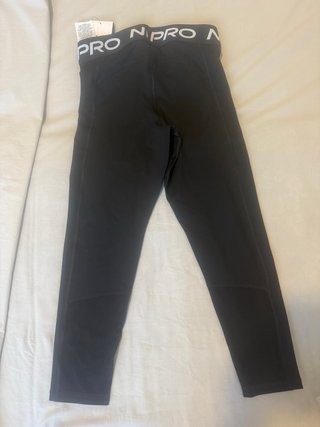 Mallas Nike Pro Mujer Negras