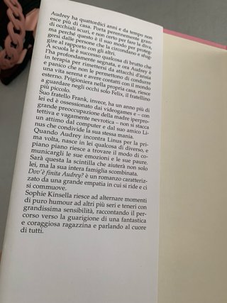 Dov'è finita Audrey?