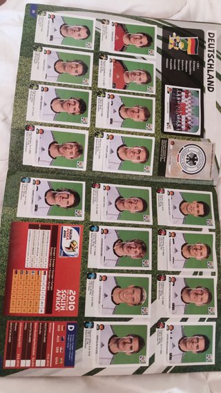 Álbum Mundial Sudáfrica 2010 Panini Completo