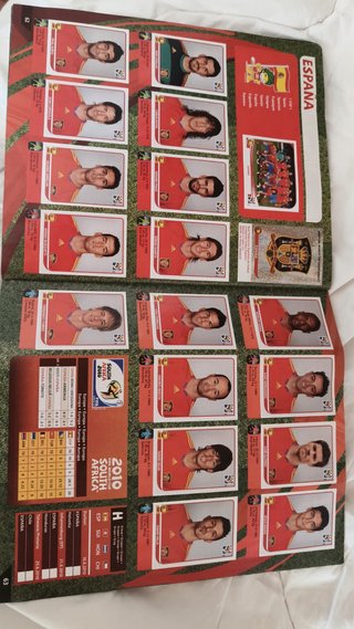 Álbum Mundial Sudáfrica 2010 Panini Completo