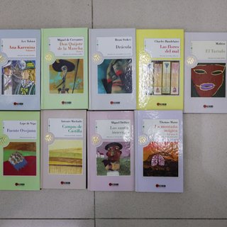 Pack 9 Libros: Drácula, Quijote, Delibes, Machado