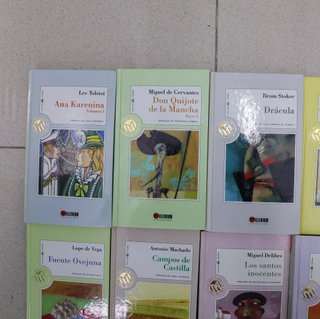 Pack 9 Libros: Drácula, Quijote, Delibes, Machado