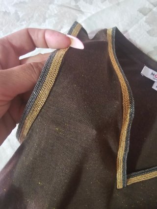 Morgan Blusa Elegante Marrón Talla S