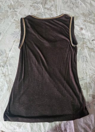 Morgan Blusa Elegante Marrón Talla S
