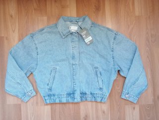 Cazadora vaquera bomber mujer