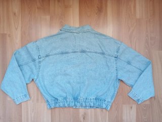 Cazadora vaquera bomber mujer