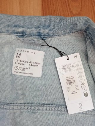 Cazadora vaquera bomber mujer