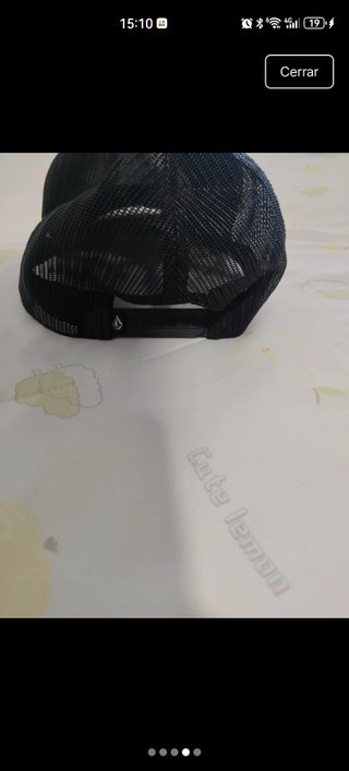 Gorra Volcom Negra Trucker