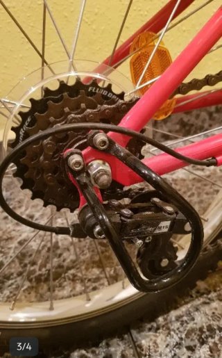 Bicicleta Infantil B'TWIN 20 Roja