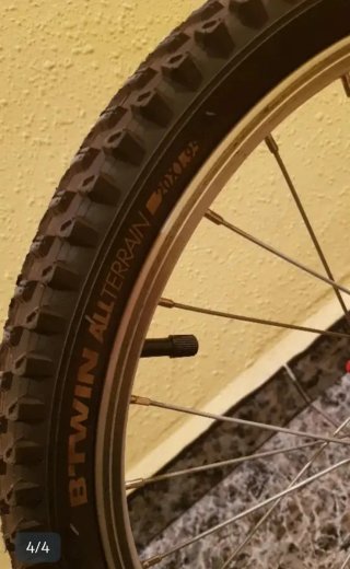 Bicicleta Infantil B'TWIN 20 Roja