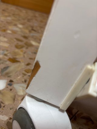 Minicuna colecho madera blanca + colchón