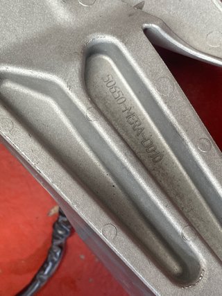 Estribera Derecha Honda CBF600S 2006