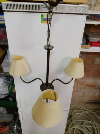 Lámpara de techo 3 brazos