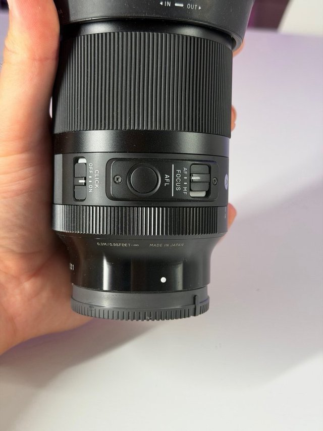 Sigma 35mm 1.4 DG DN ART per Sony in buone condizioni con paraluce