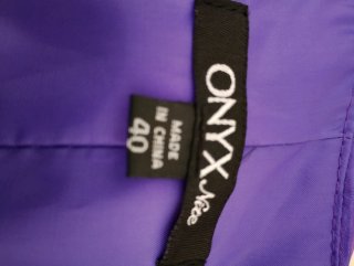 Vestido de fiesta morado