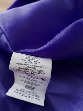 Vestido de fiesta morado