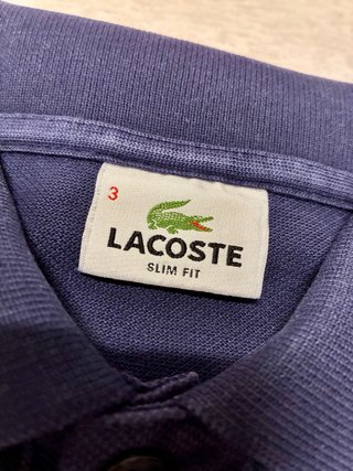 Polo Lacoste Blu Uomo