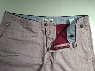Bermudas hombre rosa