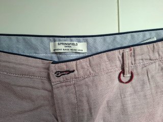 Bermudas hombre rosa