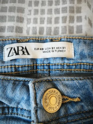 Vaquero Zara Skinny, Talla 40