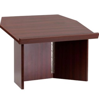 Mesa Atrio Plegable Flash Furniture Caoba