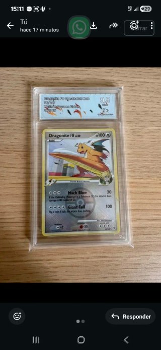 Dragonite FB Holo, 56/147 Platinum Supreme Victors