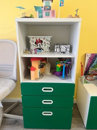 Estantería infantil IKEA verde