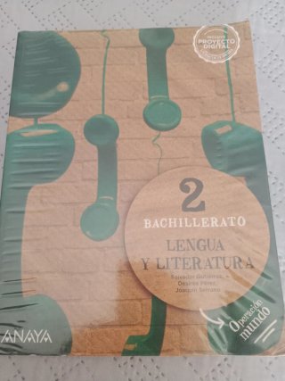 Lengua y literatura, 2 Bachillerato, Operación ...