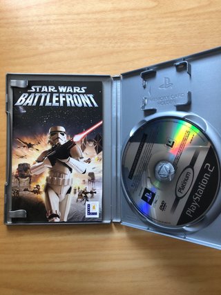 Star Wars Battlefront I e II PS2 (Platinum)