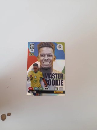 Cromo Adrenalyn Master Rookie Estêvão