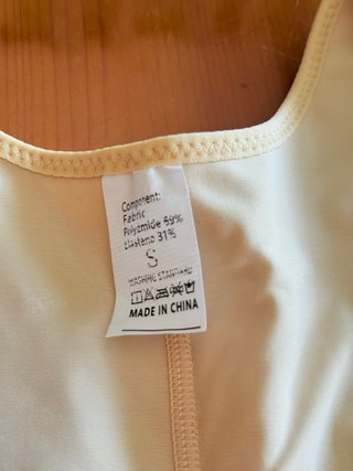 Faja de compresión beige