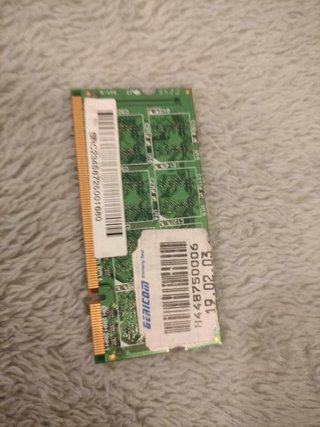 RAM portátil DDR 128MB 266MHz SO-DIMM