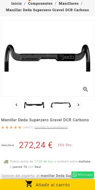 Bici Carretera Eléctrica Van Rysel E-EDR CF X20